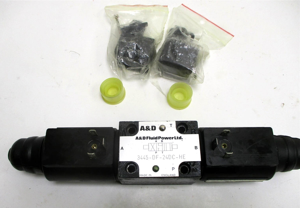 Solenoid Valve F017591 for Deere 1210 Forwarder (Fits 3445-DF-24DC-HE, 11-2391F)
