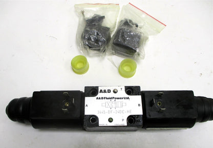 Solenoid Valve F017591 for Deere 1210 Forwarder (Fits 3445-DF-24DC-HE, 11-2391F)