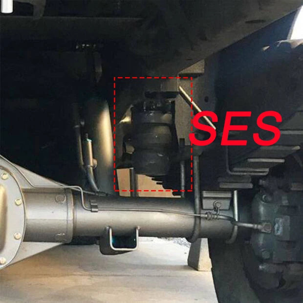 Rear SES Suspension Rubber Helper Spring Kit for Dodge Ram 1500 2500 (2003–2013)