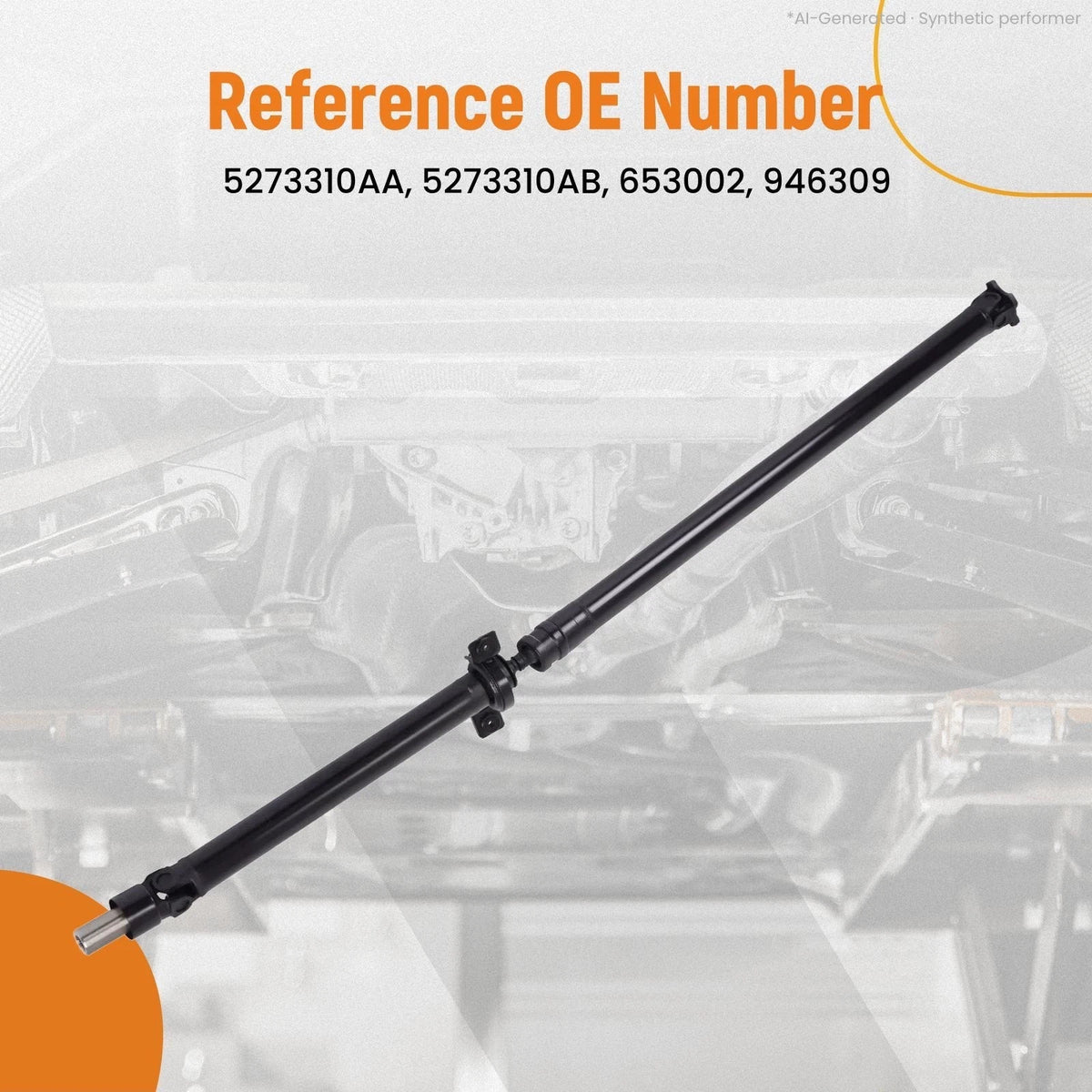 Rear Driveshaft Prop Shaft Assembly for Dodge Caliber Jeep Patriot Compass (2007–2017)