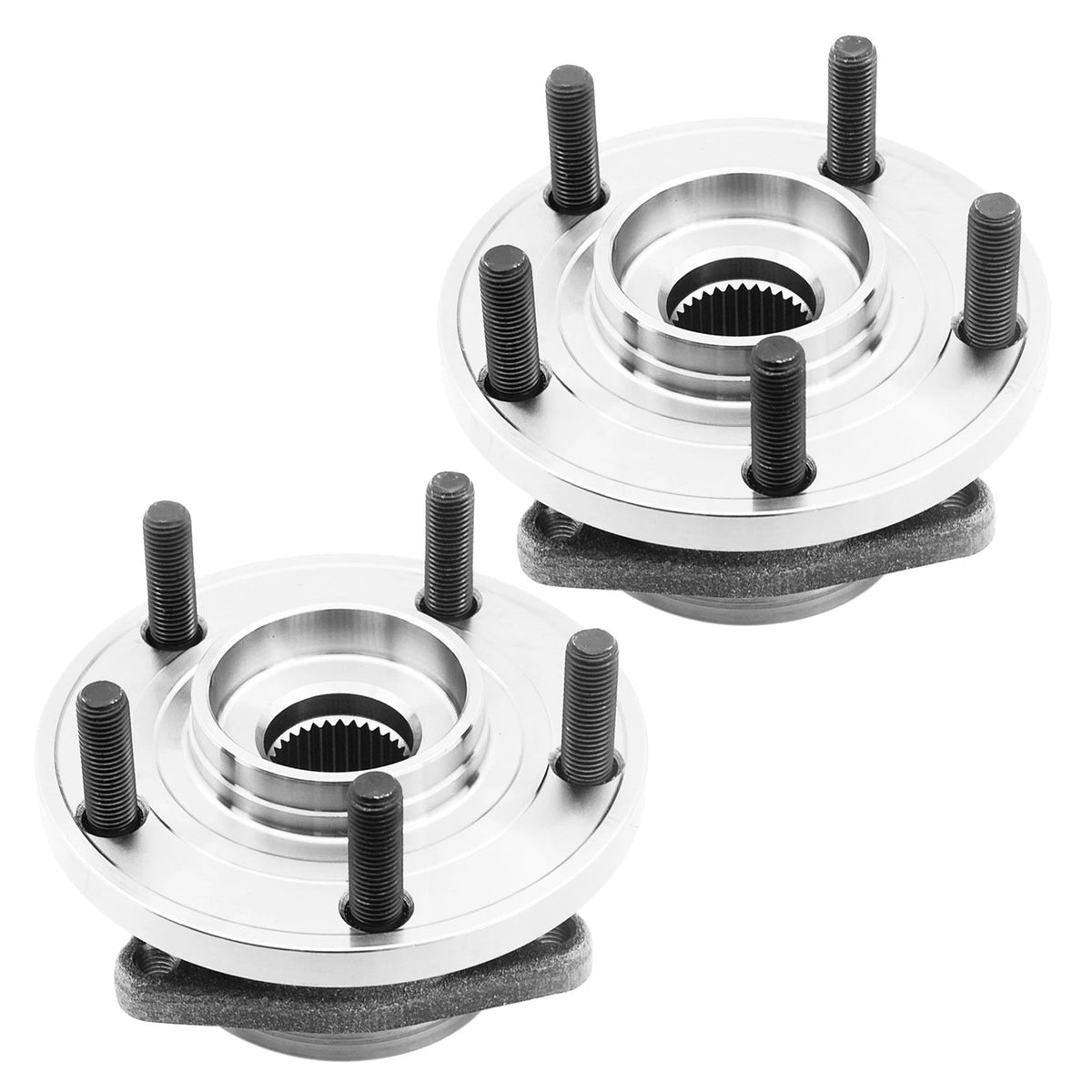 Set of 2 Front Wheel Hub Bearing Assembly for Chrysler Sebring, Dodge Avenger (2007–2010)