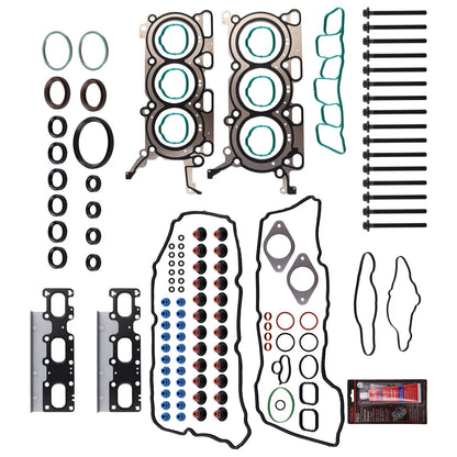 Head Gasket Set with Bolts for Ford Edge Explorer Flex Taurus (2011–2019)