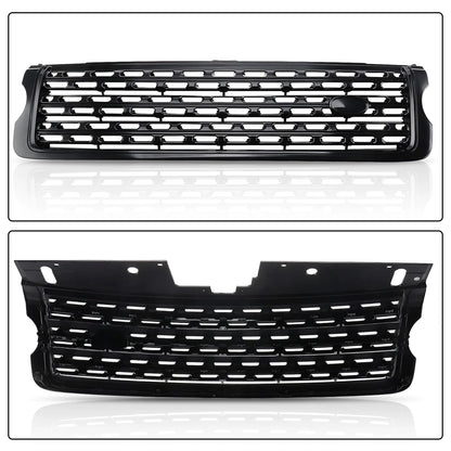 Front Upper Grille for Land Rover Range Rover (2013–2017) LR052715 Glossy Black