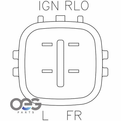 Voltage Regulator for Toyota (2006–2008) 126600-3020, 126600-3220, 126600-3320