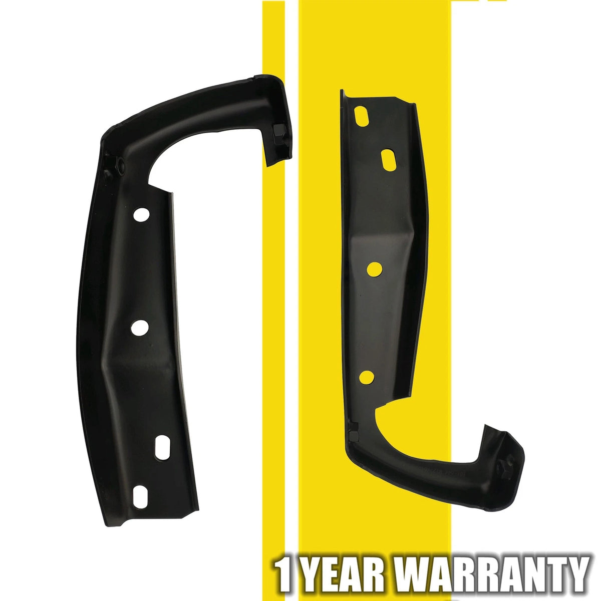 2X Bumper Bracket Front Left & Right Outer for Chevy Tahoe C1500 K1500 (1988–1993)