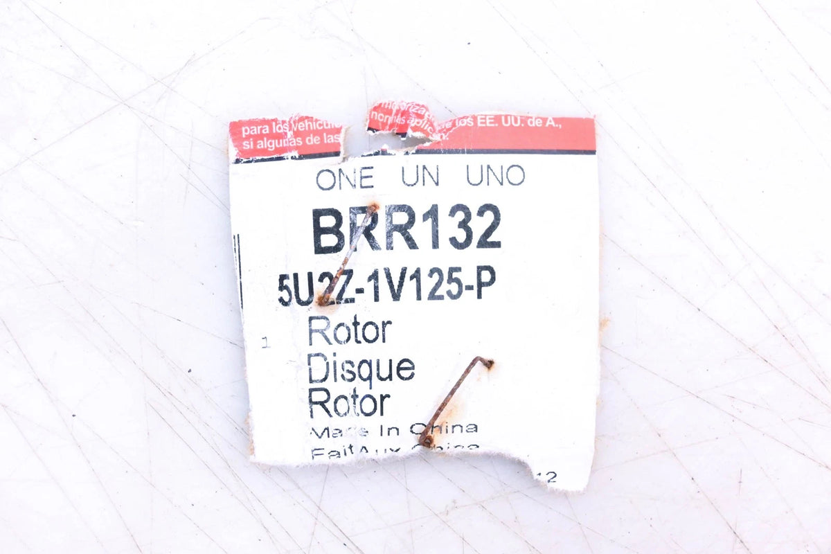 OEM Rear Disc Brake Rotor for Motorcraft (BRR132, 5U2Z-1V125-P)