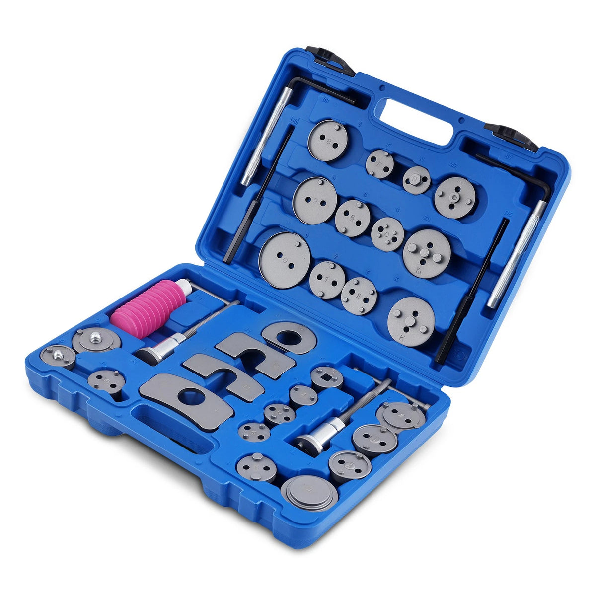 35-Piece Universal Brake Caliper Piston Rewind Tool Kit for Cars & Trucks