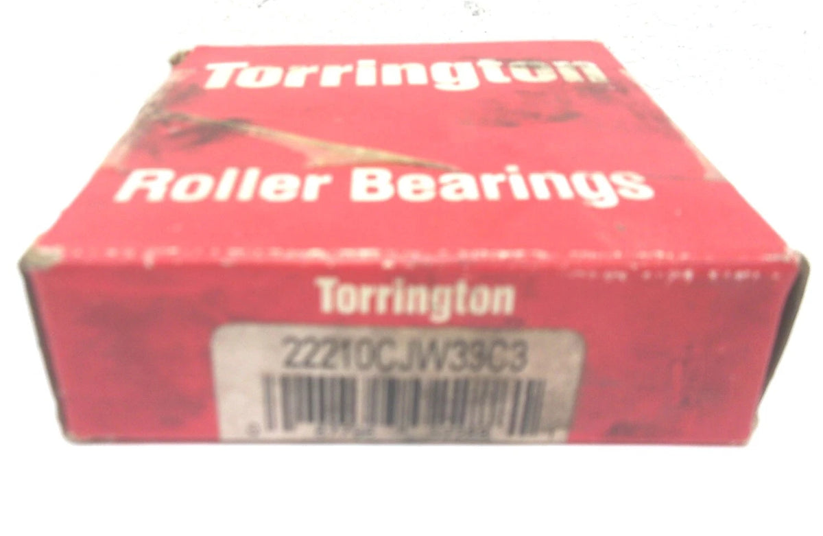 2X Torrington Double Row Spherical Roller Bearing for 22210CJW33C3