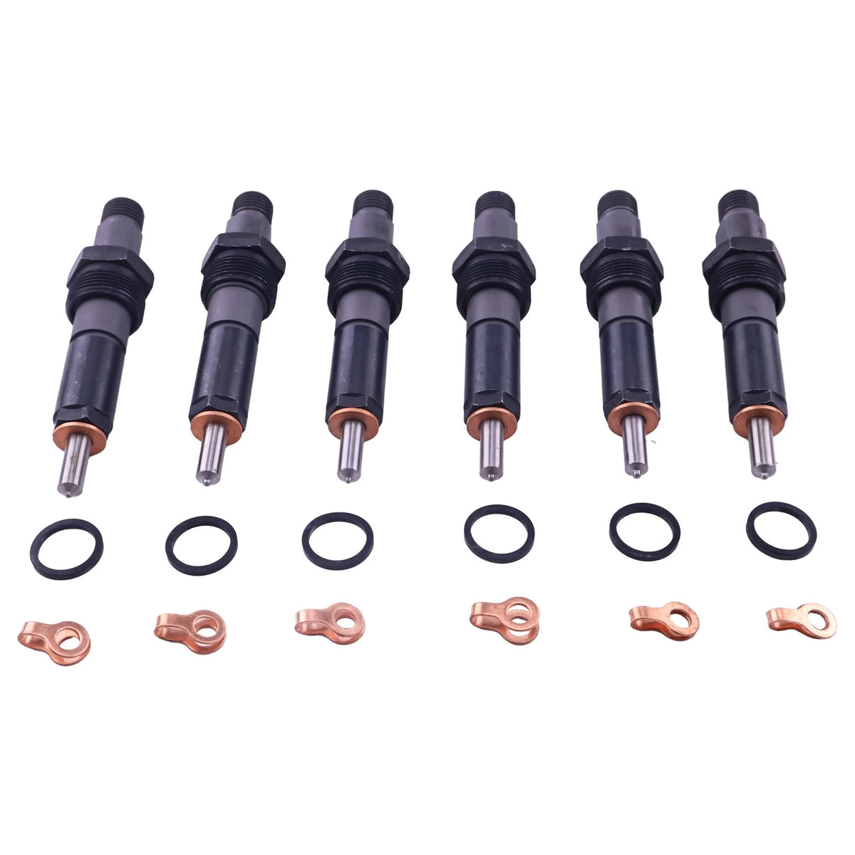 6X Fuel Injector 0432191340 4025334 4063212 for Cummins 4B3.9 6B5.9 (1989–2002)