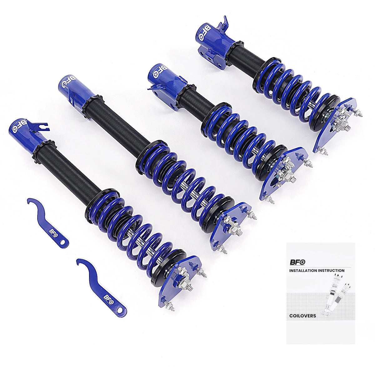 Adjustable Height Lowering Coilovers for Subaru Impreza WRX (2002–2007)
