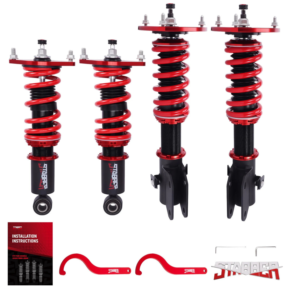 Adjustable Coilovers Struts Spring Kit for Subaru WRX STI (2015–2021)