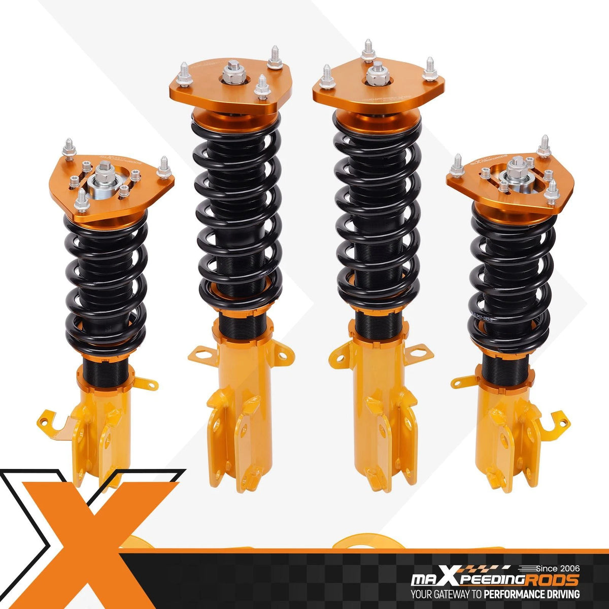 Adjustable Coilover Struts Lowering Kit for Toyota Corolla (1993–1997)