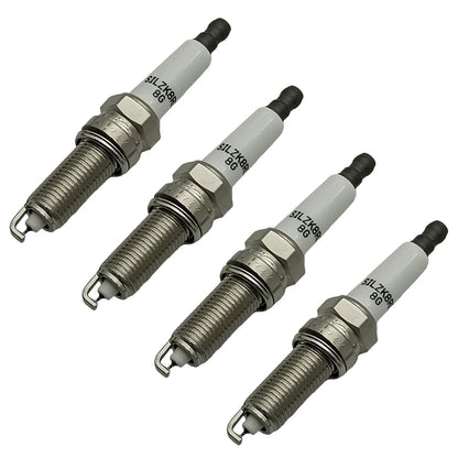 Set of 4 Iridium & Platinum Spark Plugs for Hyundai Sonata Kia Optima (2011–2017)