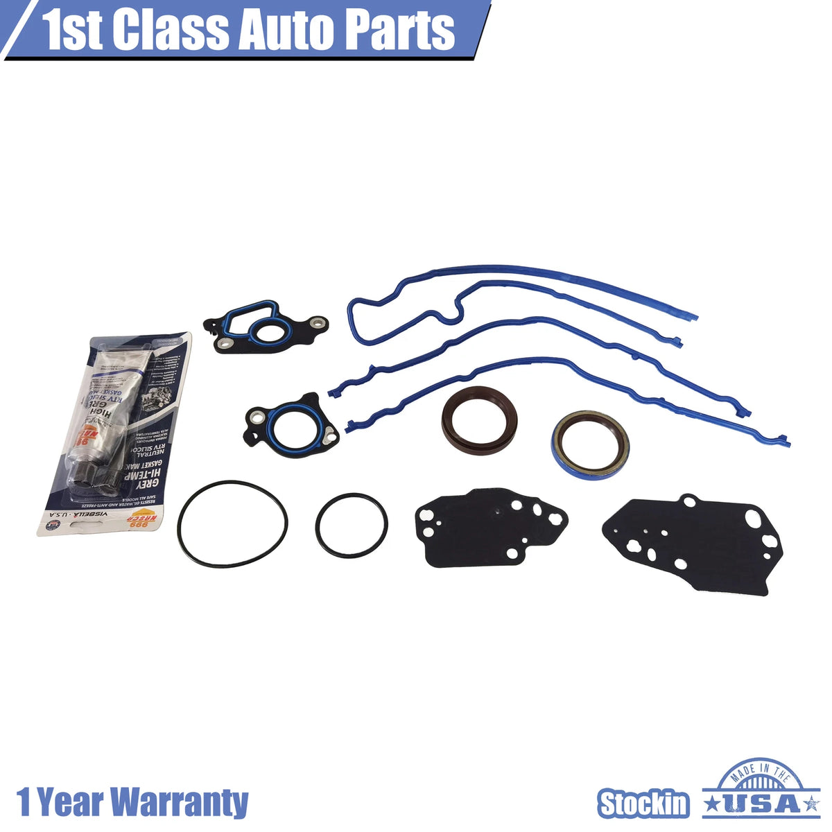 Timing Cover Gasket for Ford F150 F250 F350 Lincoln 5.4L V8 (2004–2014) JV5051
