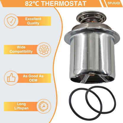 82℃ Thermostat 3968559 5274887 4930594 for Cummins Engine 8.3L 8.9L ISL QSL