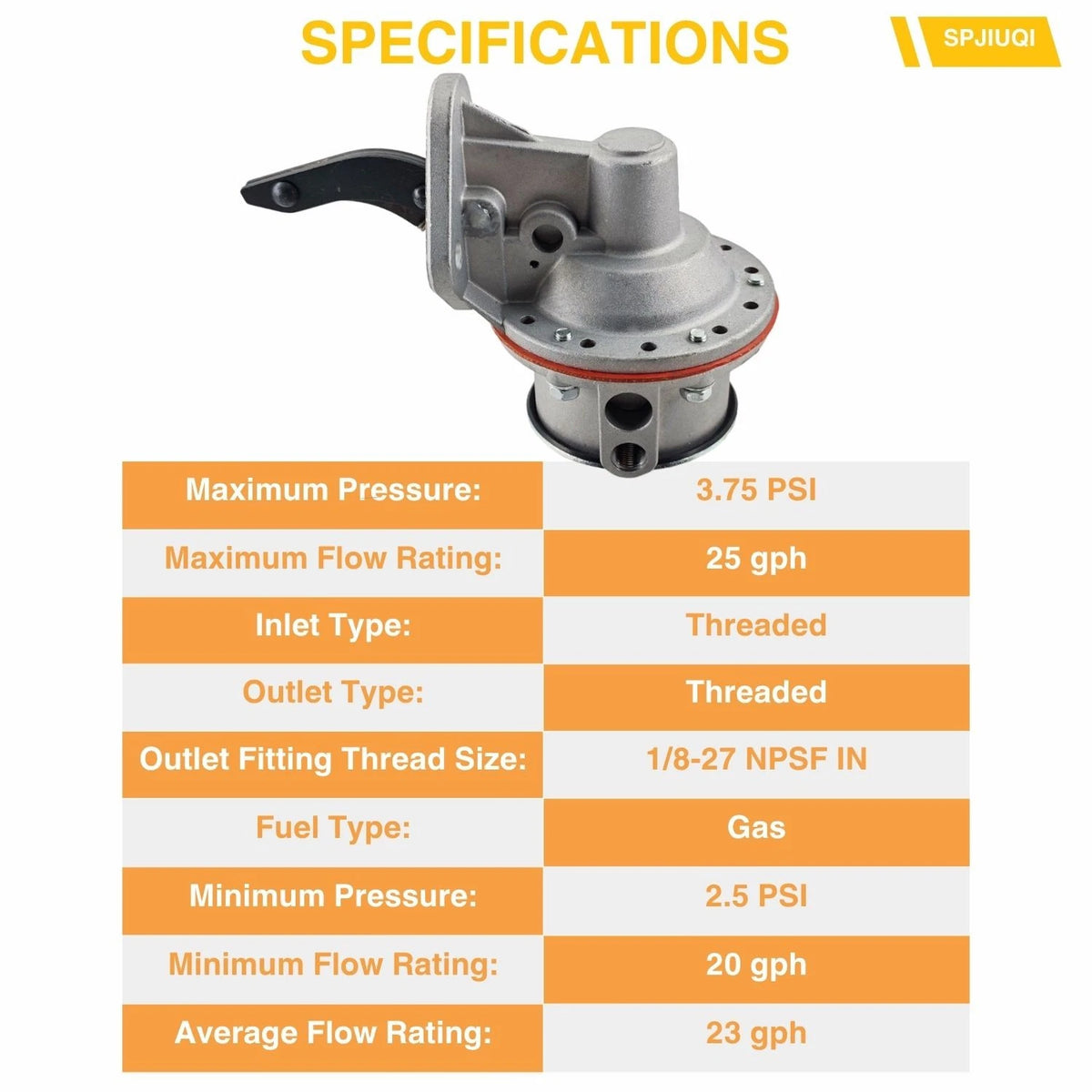 Mechanical Fuel Pump M2195 6441060 M16117 for Jeep (1945–1973)