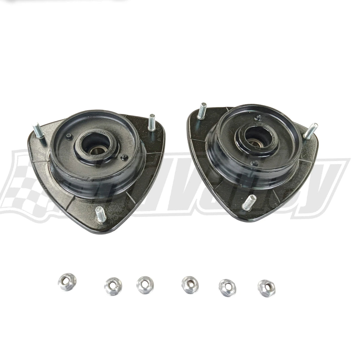 2X Front Upper Strut Mount Kit for Subaru Forester Impreza Outback WRX (2005–2016)