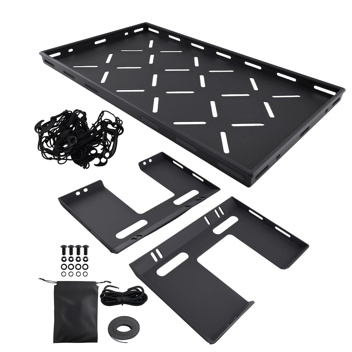 Rear Cargo Rack Basket Tray for Jeep Wrangler JK JL (2007–2026)