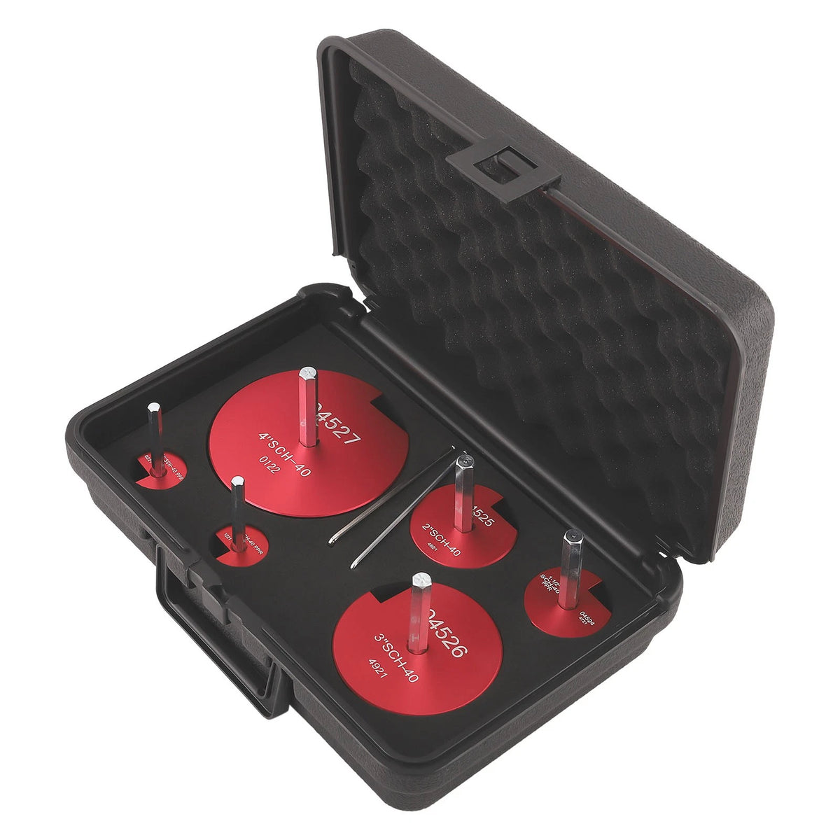 6 Sizes PVC Pipe Reamer Kit for Standard Drills (PPR75)