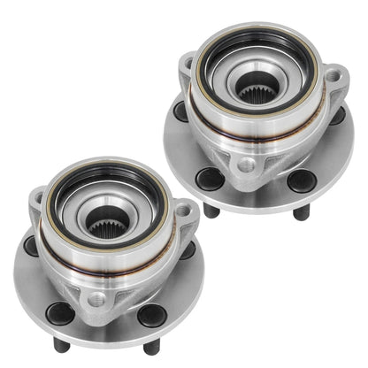 2X Front Wheel Bearing & Hub Assembly for Jeep Wrangler Cherokee Comanche (1984–1989)