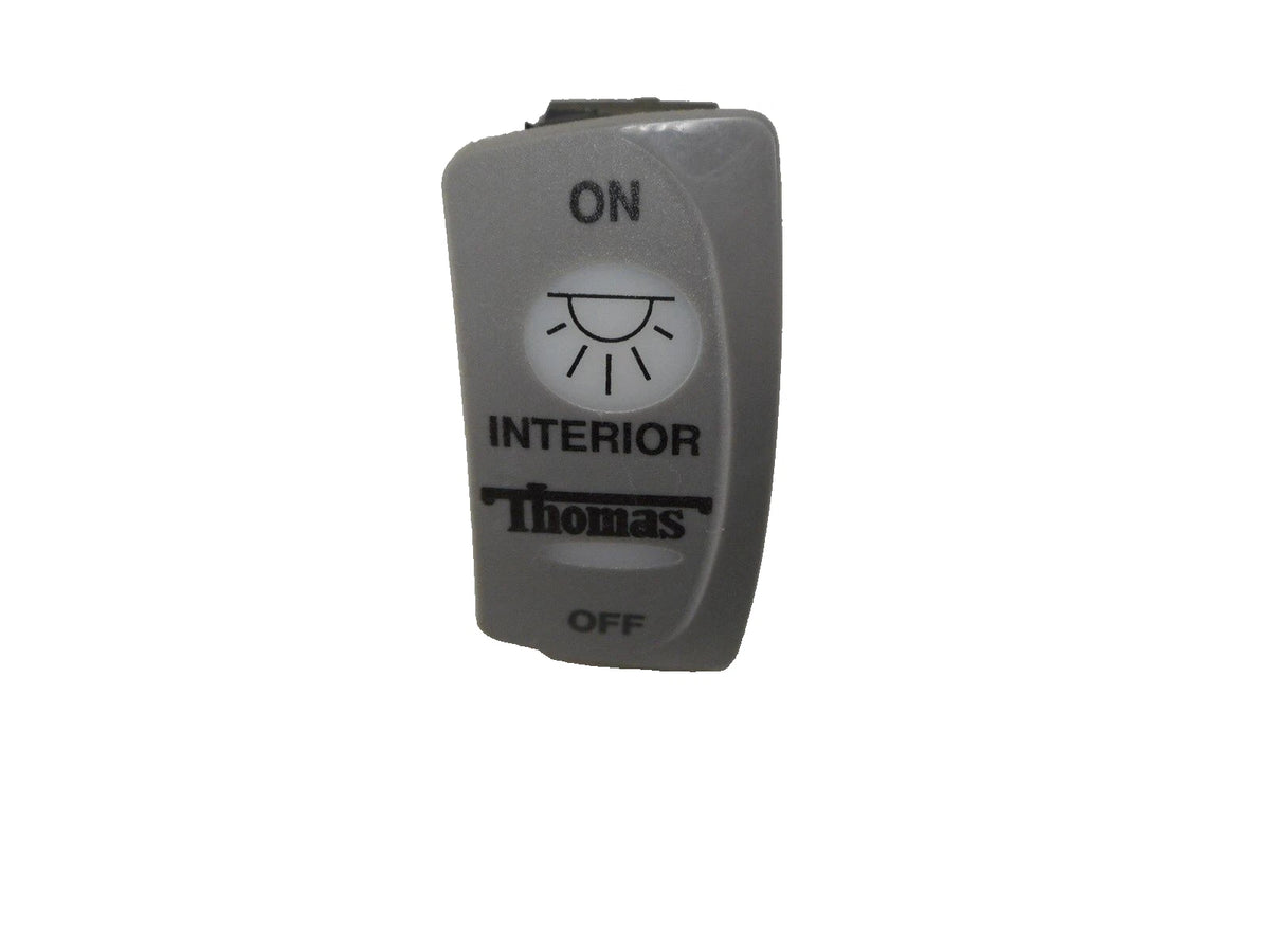 Rocker Switch for Thomas Built School Bus Interior Dome Light (52003165)