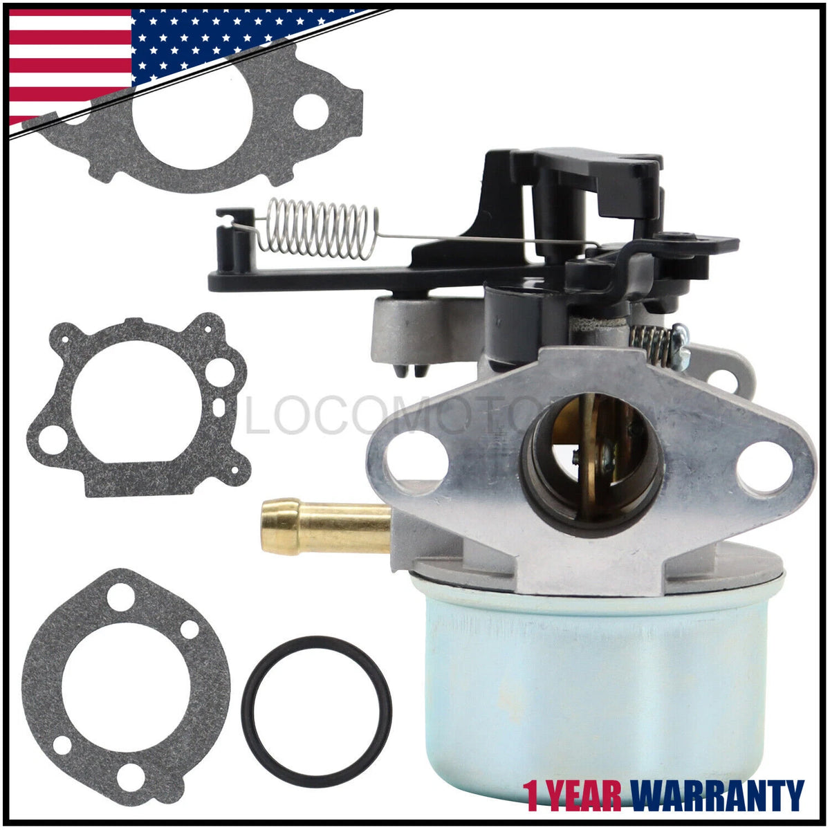 Carburetor for Troy Bilt Power 2700-3000PSI 7.75Hp 8.75Hp (Briggs Stratton)