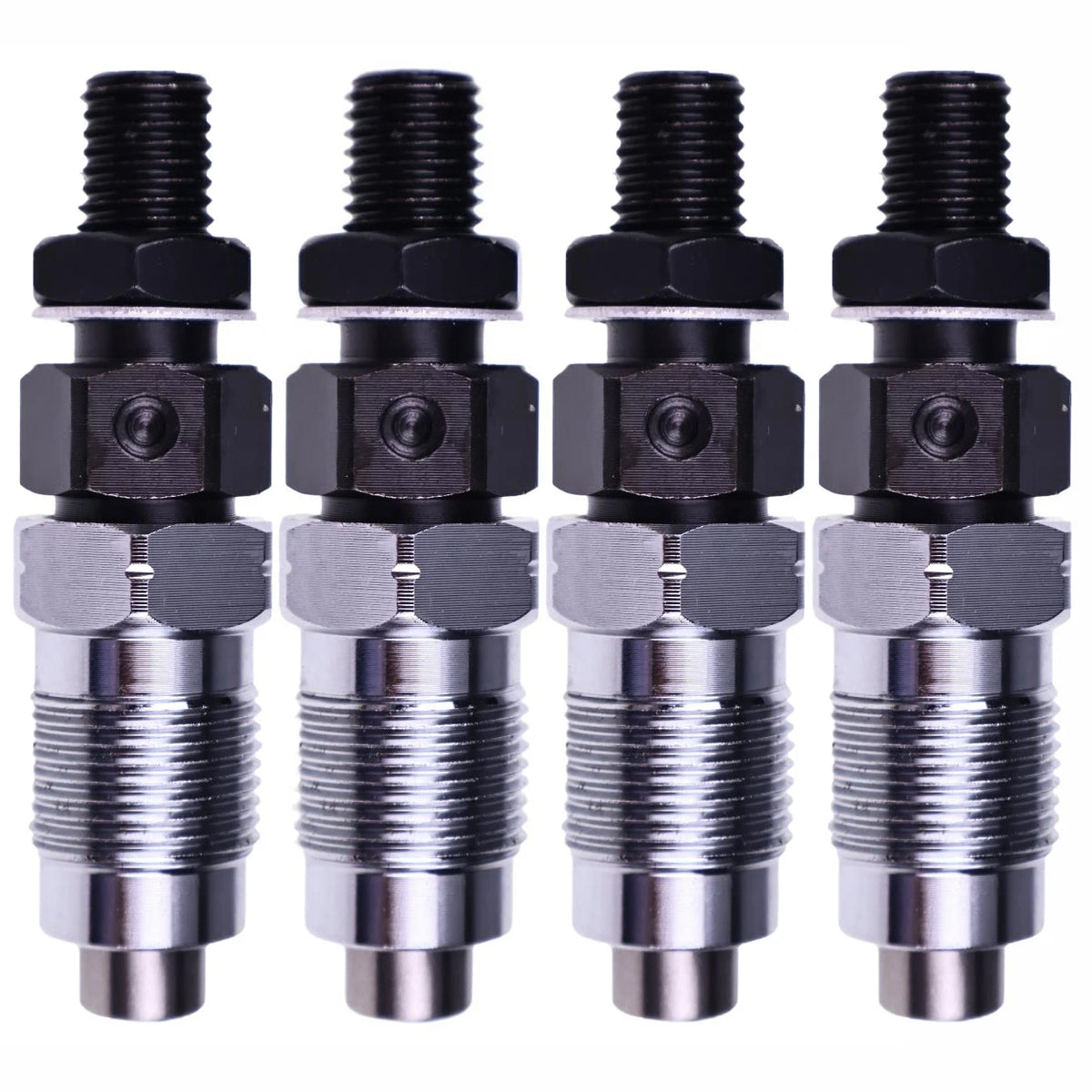 Set of 4 Fuel Injectors 19667-53000 15841-53000 for Kubota Z430 Z400 D600 D640