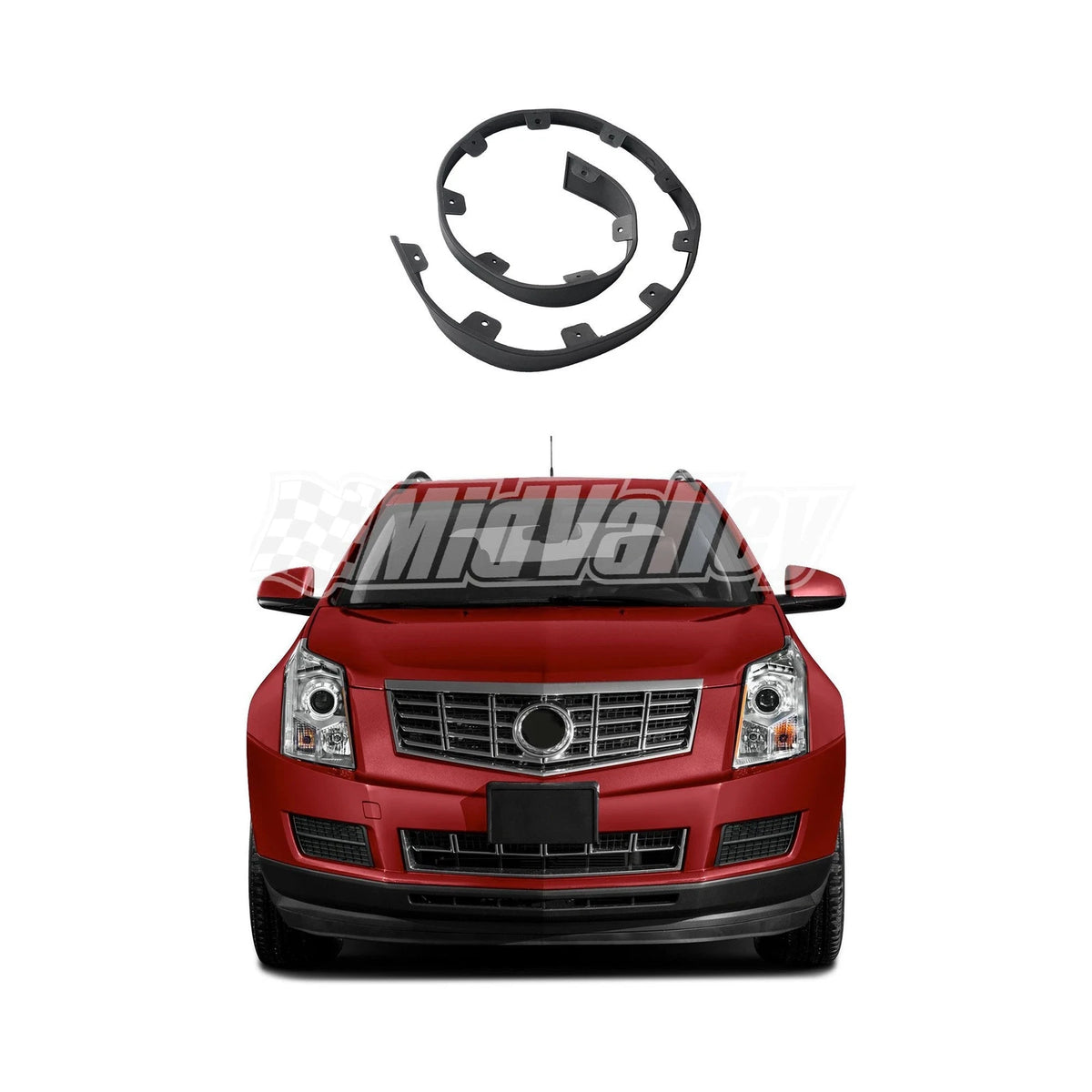Front Bumper Grille Lower Air Deflector for Cadillac SRX (2010–2016)