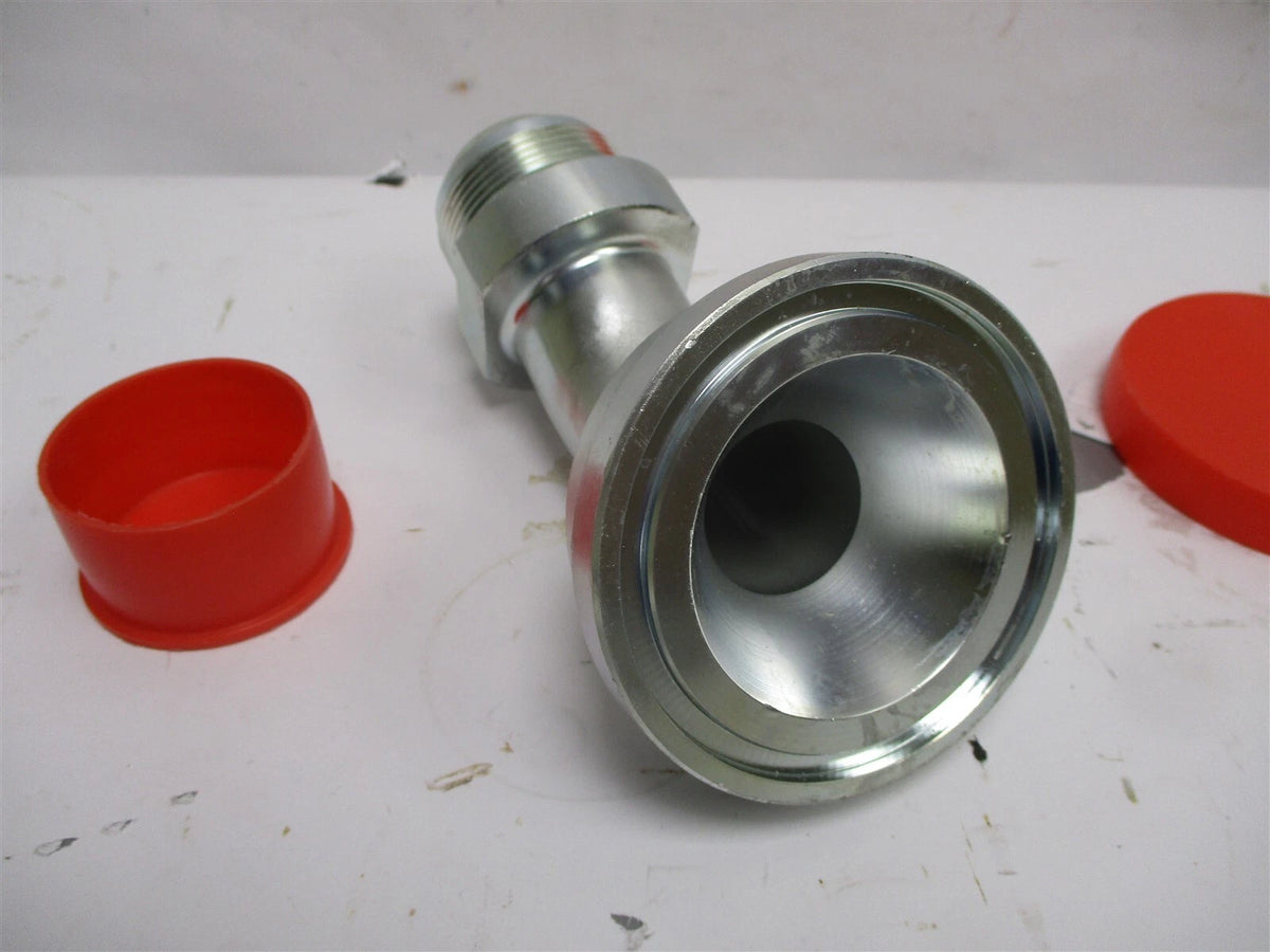 Hydraulic Adapter Fitting 45° 24 Male JIC-40 Flange for C61 (NB6845-24-40)
