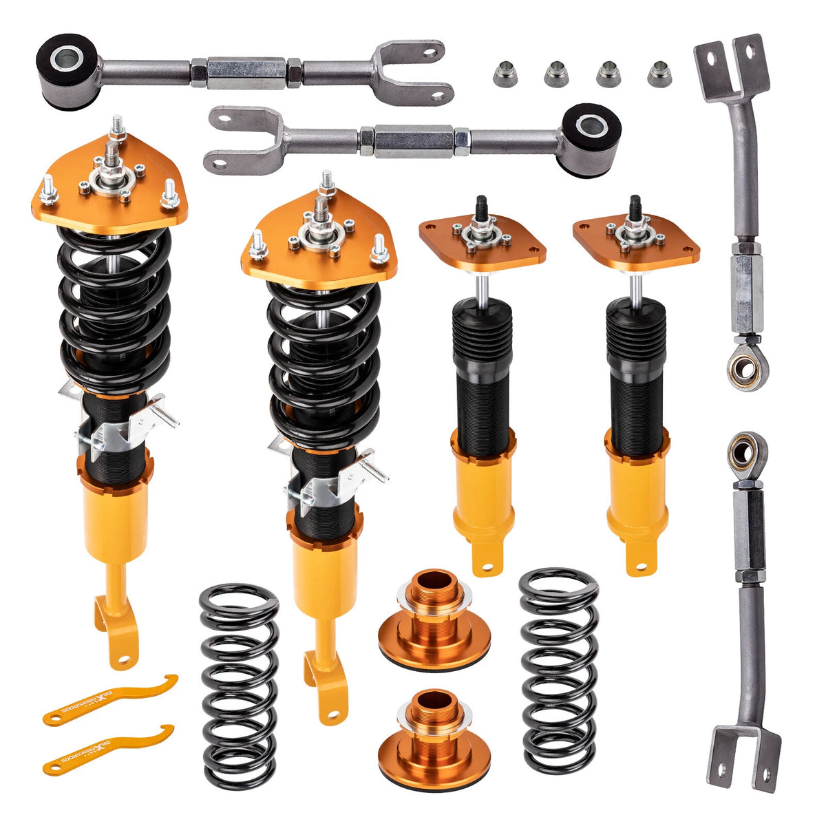 Adjustable Coilovers & Rear Traction Camber Arm for Nissan 350Z Z33 (2003–2008)