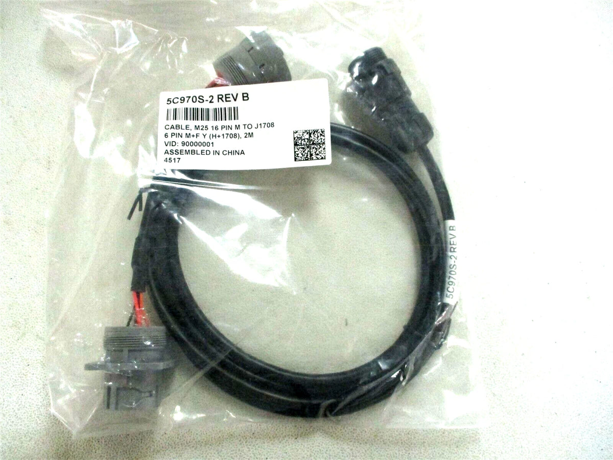 Wire Harness Interface 16-Pin Y-Cable for CALAMP (5C970S-2)