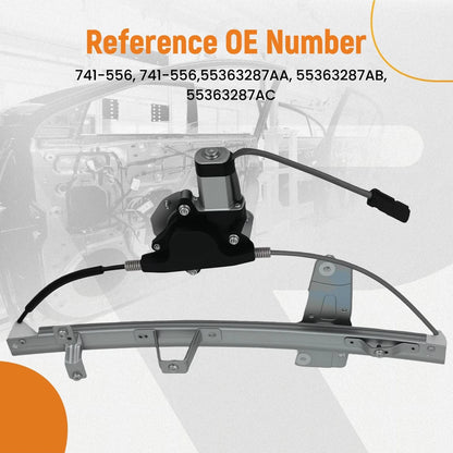 Electric Window Regulator Assembly Front Left for Jeep Grand Cherokee (2000–2004)