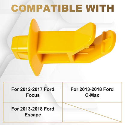 Hood Support Prop Rod Clip Holder for Ford Escape (2013–2019), C-Max (2013–2018), Focus (2012–2018)