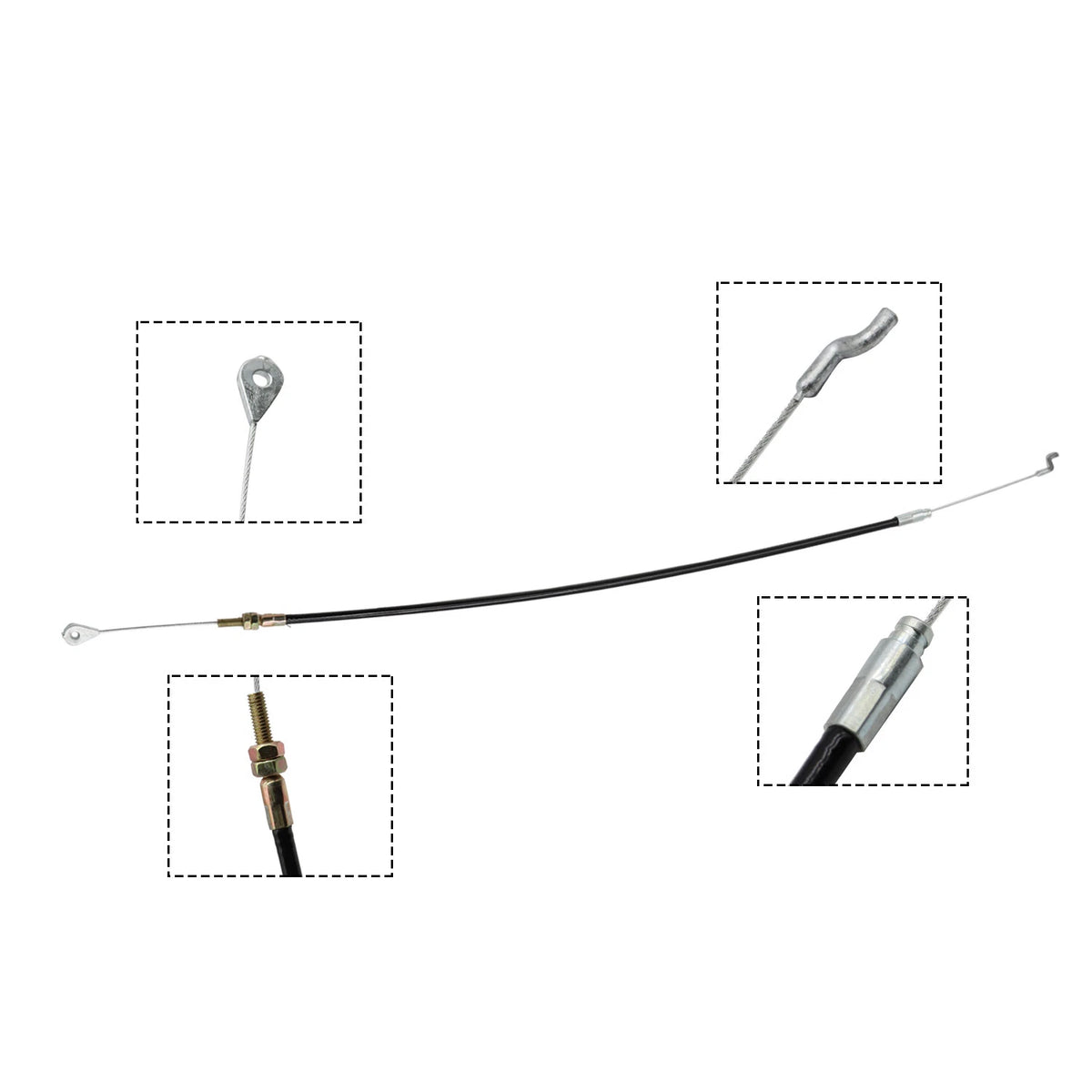 Cowl Latch Cable for Mercury Verado (Part # 889694, 8M0080491, 8M0153958)