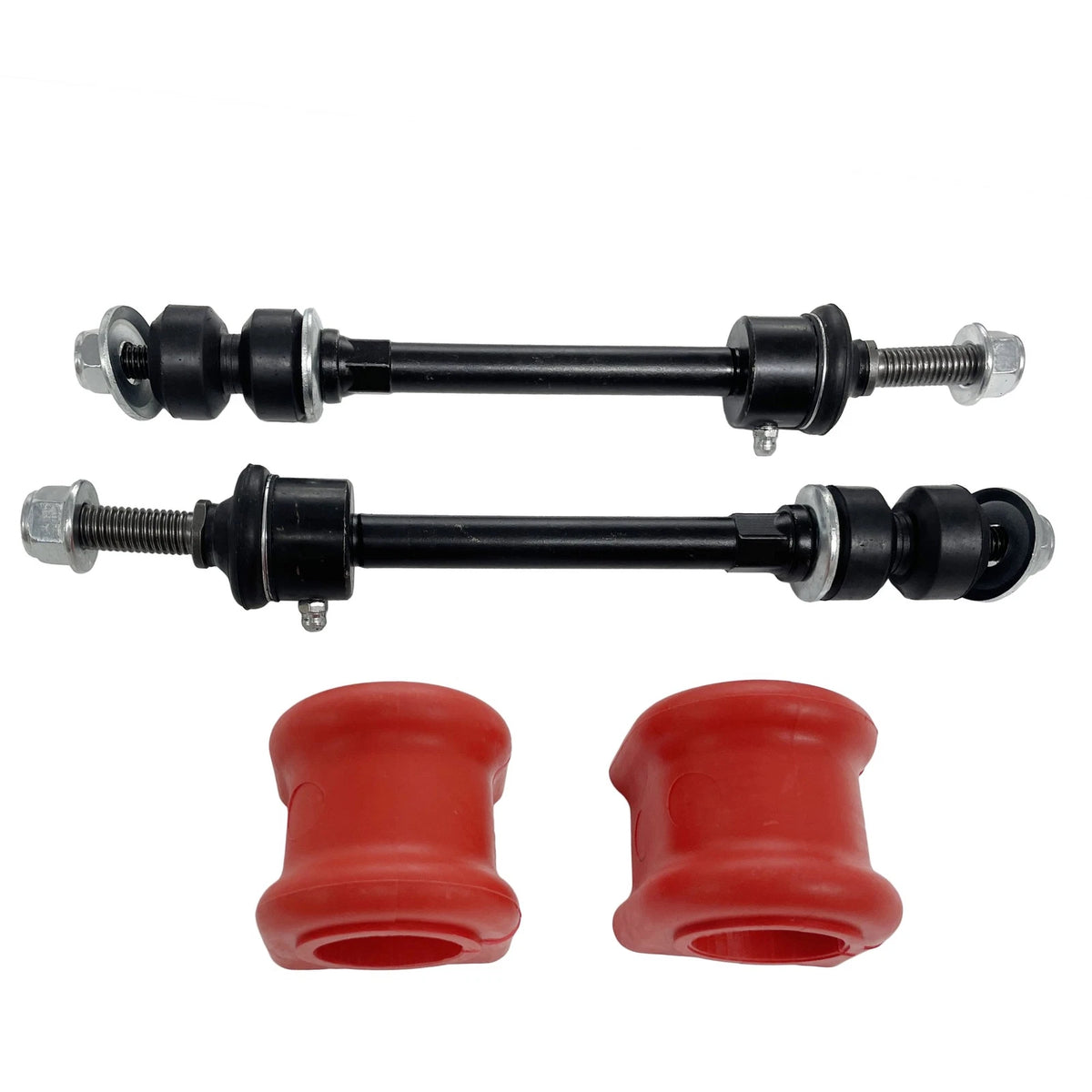 Front Suspension Stabilizer Sway Bar Bushing Link Kit for Ram 1500 4WD (2006–2012)
