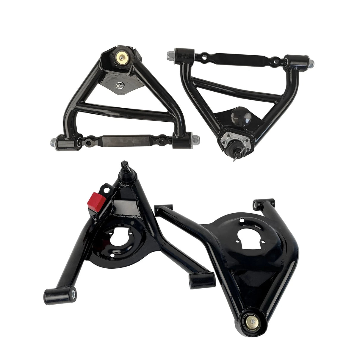 Set of 4 Front Tubular Control Arms Suspension Kit for Chevrolet Camaro (1970–1981)