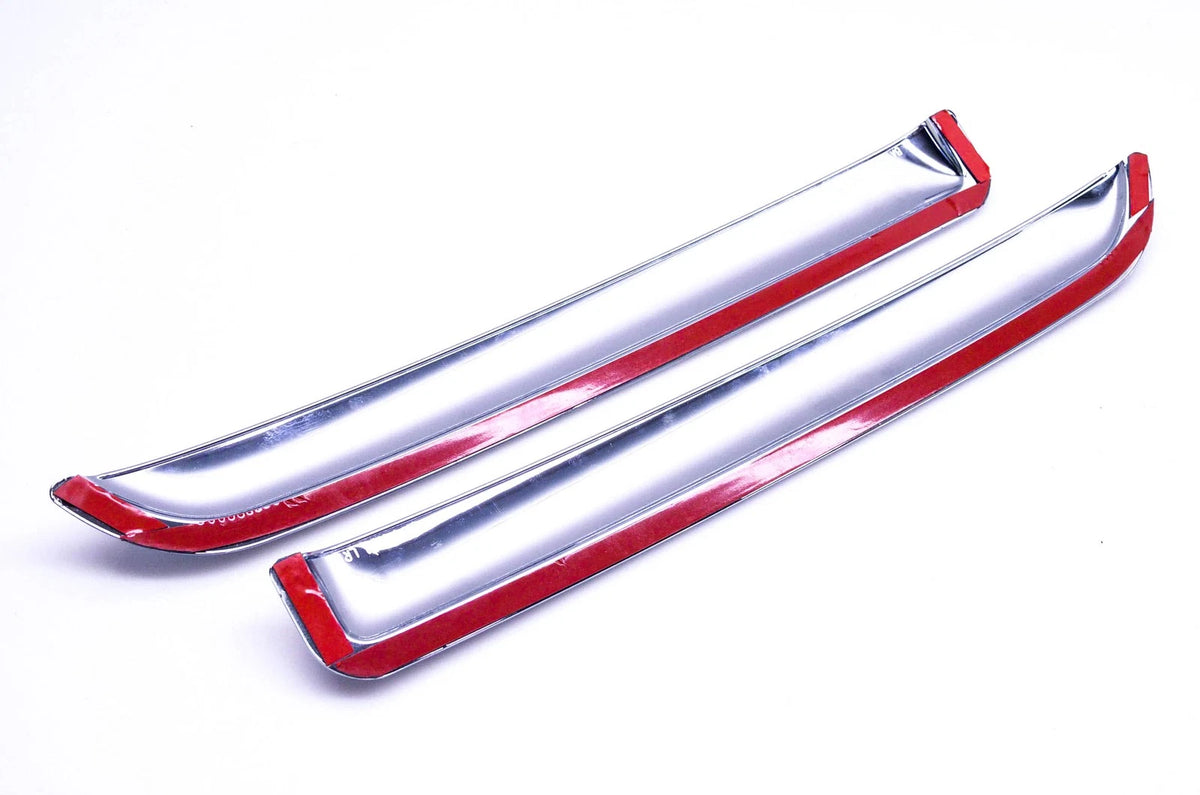 Chrome Rear Window Vent Kit for Aftermarket BA94101 (NOS)