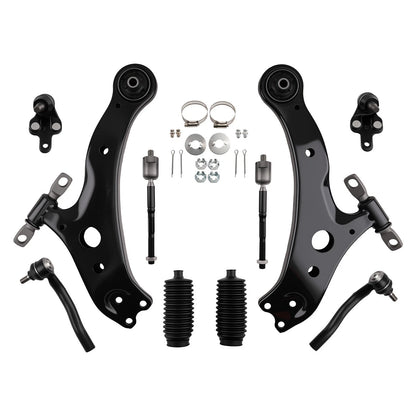 10Pc Front Lower Control Arm Tie Rod End Ball Joint for Camry ES330 Solara (2004–2006)