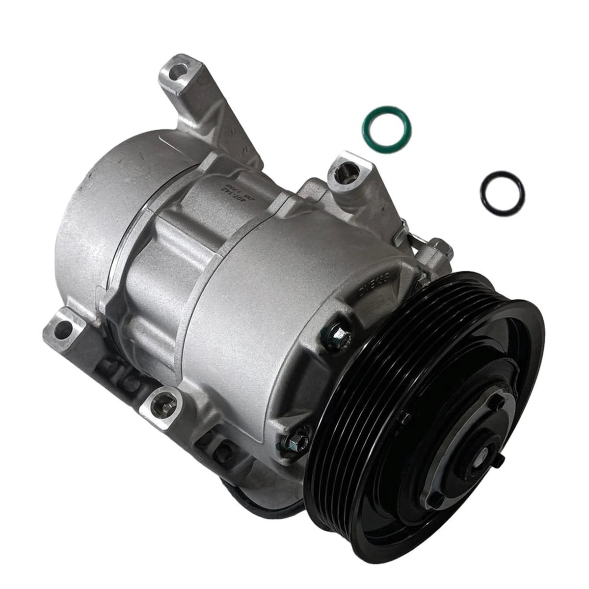 AC Compressor w/6-Groove Pulley for Hyundai Accent Kia Rio (2012–2017) CO20765C 1.6L