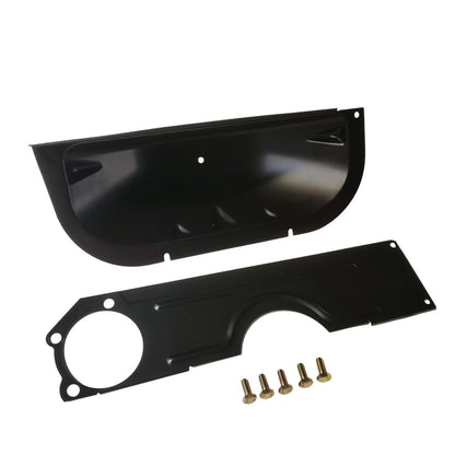 Flywheel Inspection Shield Lower Dust Cover for Chevy Bel Air (1955–1962) 3733365