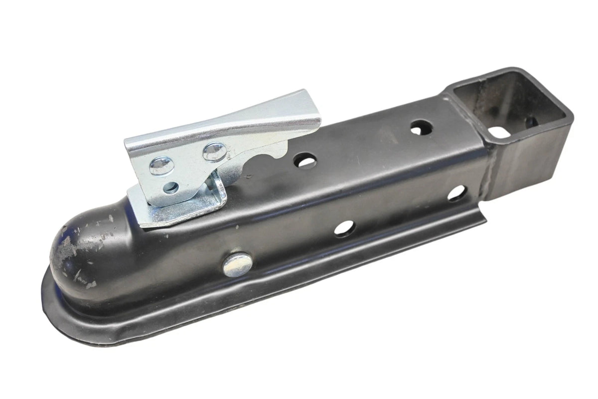 Black Trigger-Style Trailer Coupler for Quick Products (1-7/8" Ball)