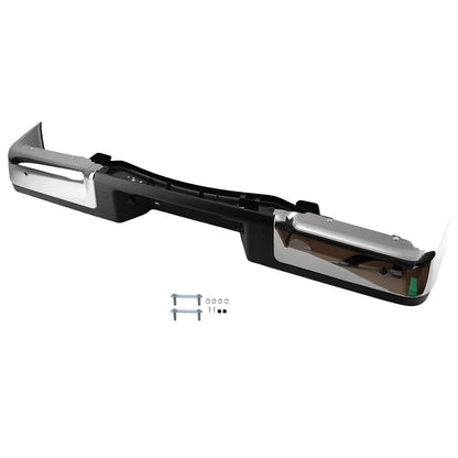 Rear Bumper Chrome Steel 9L3Z17906A-PFM for Ford F150 (2009–2014)