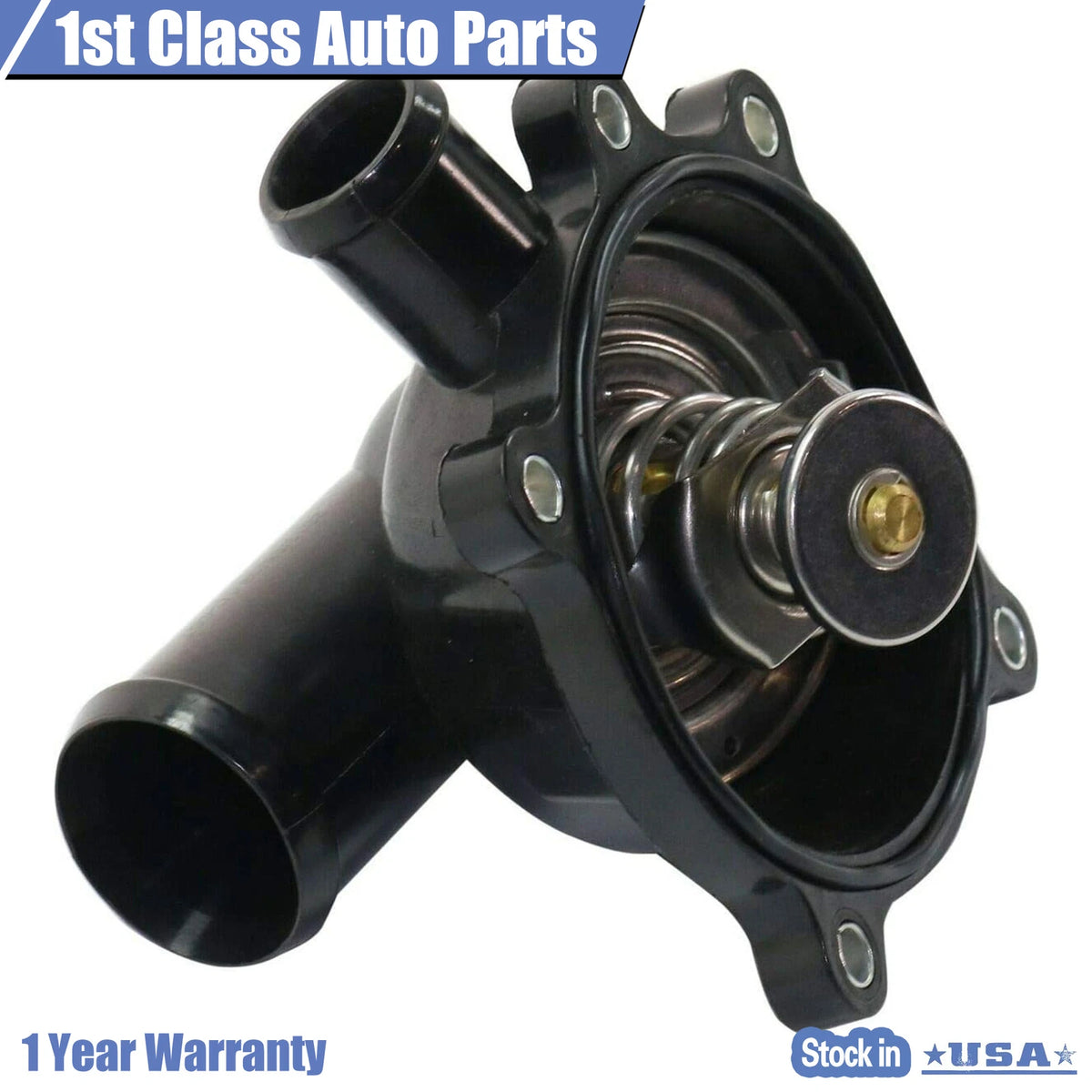 Thermostat Housing for Audi VW A6 Quattro Touareg (2000–2010) [079121115BA, 079121115BK]