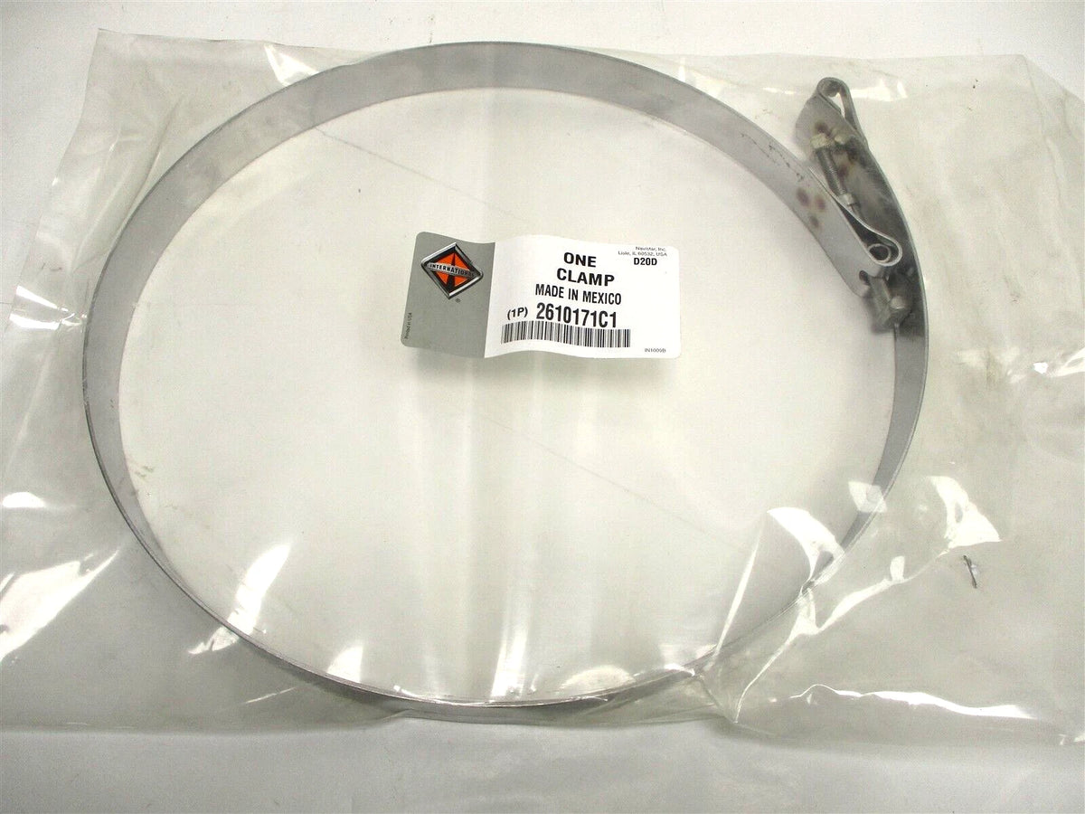 Set of 2 Band Clamps for International (2610171C1, 2610171C2)