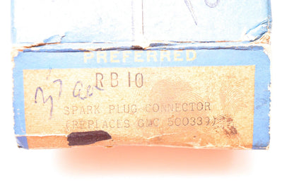 2X Spark Plug Connectors for Preferred RB 10 (NOS)