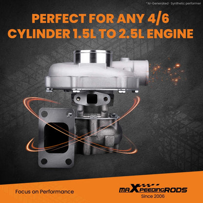 A/R 63 Stage III T04E Turbocharger T3 T4 74.2 Turbine 48.1 Trim